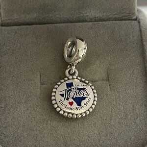 Pandora Texas Map Dangle Charm
